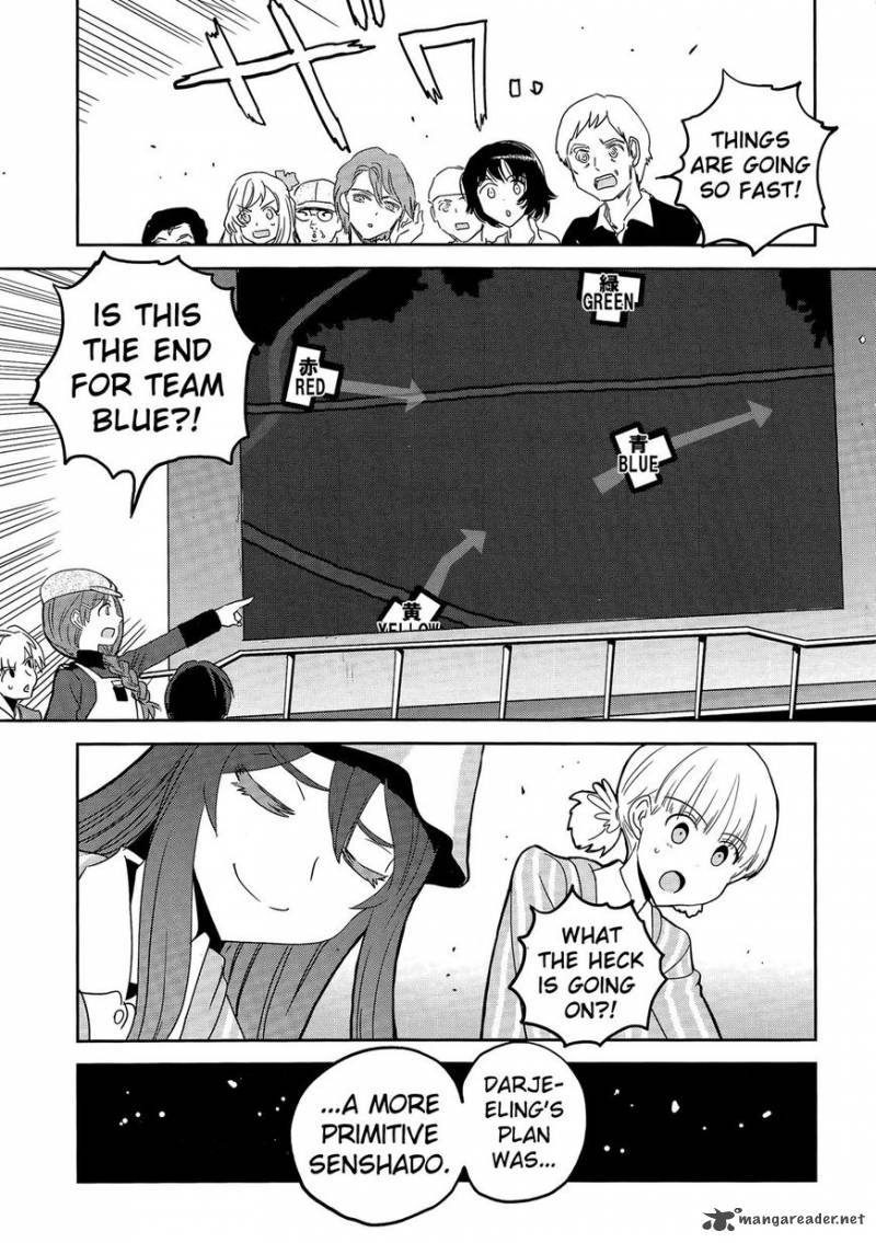 Girls Panzer Ribbon No Musha Chapter 35 Page 35