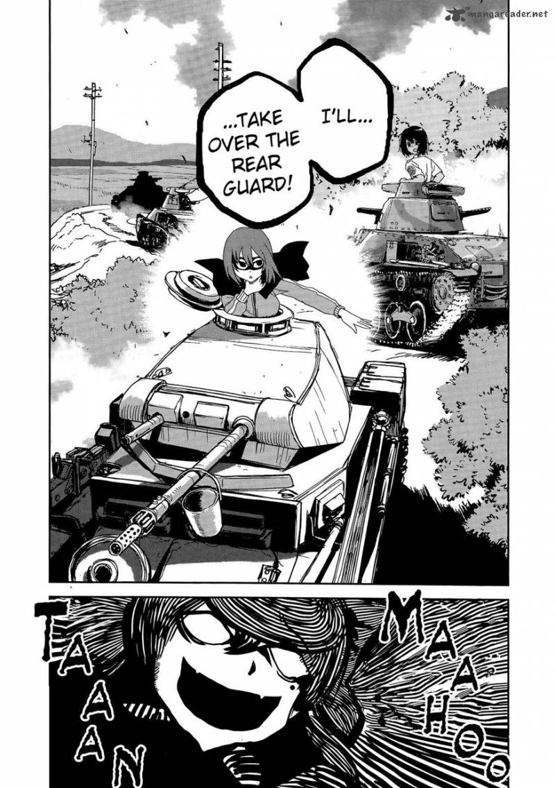 Girls Panzer Ribbon No Musha Chapter 35 Page 38