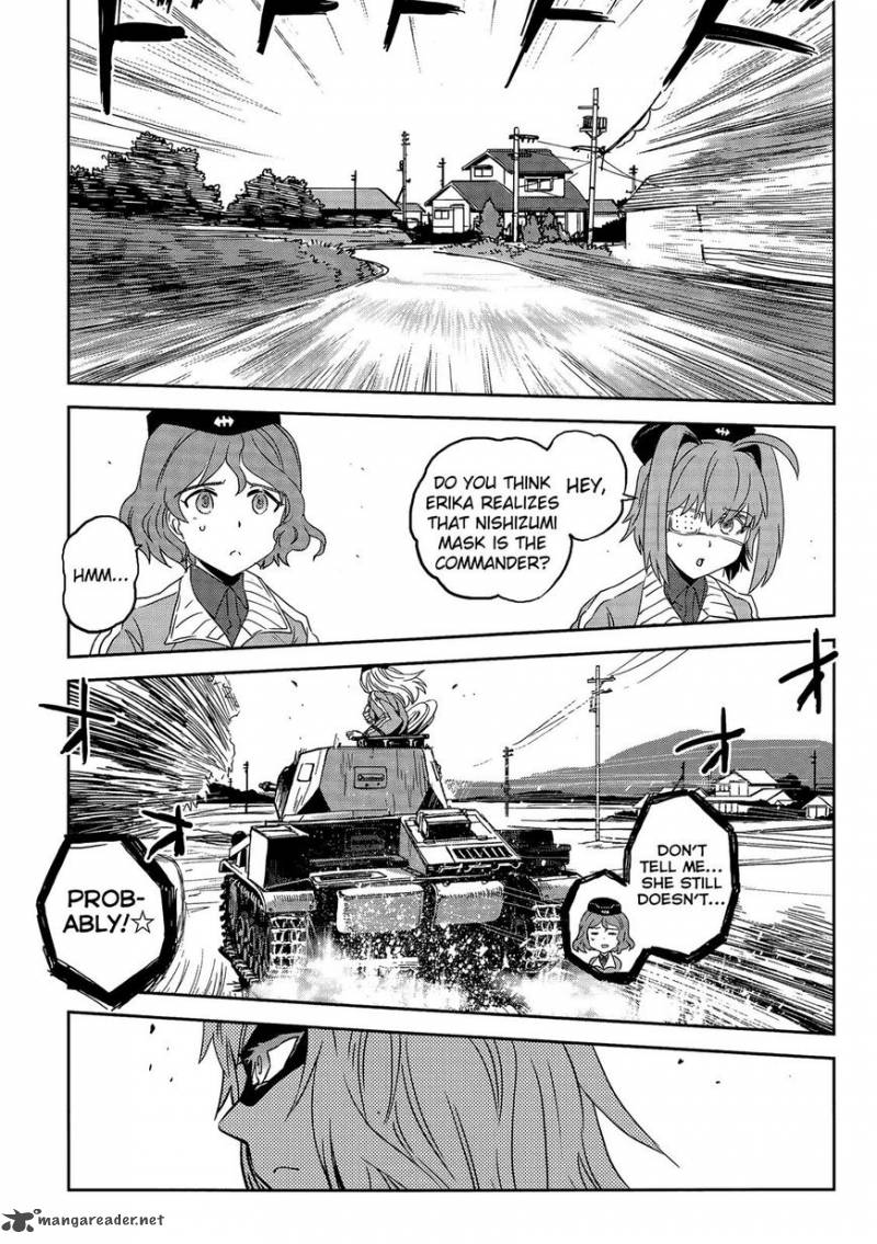 Girls Panzer Ribbon No Musha Chapter 35 Page 7