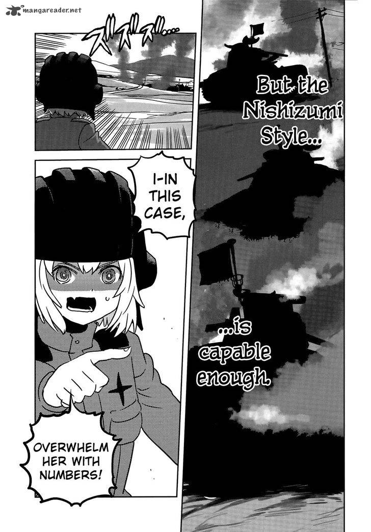 Girls Panzer Ribbon No Musha Chapter 36 Page 14