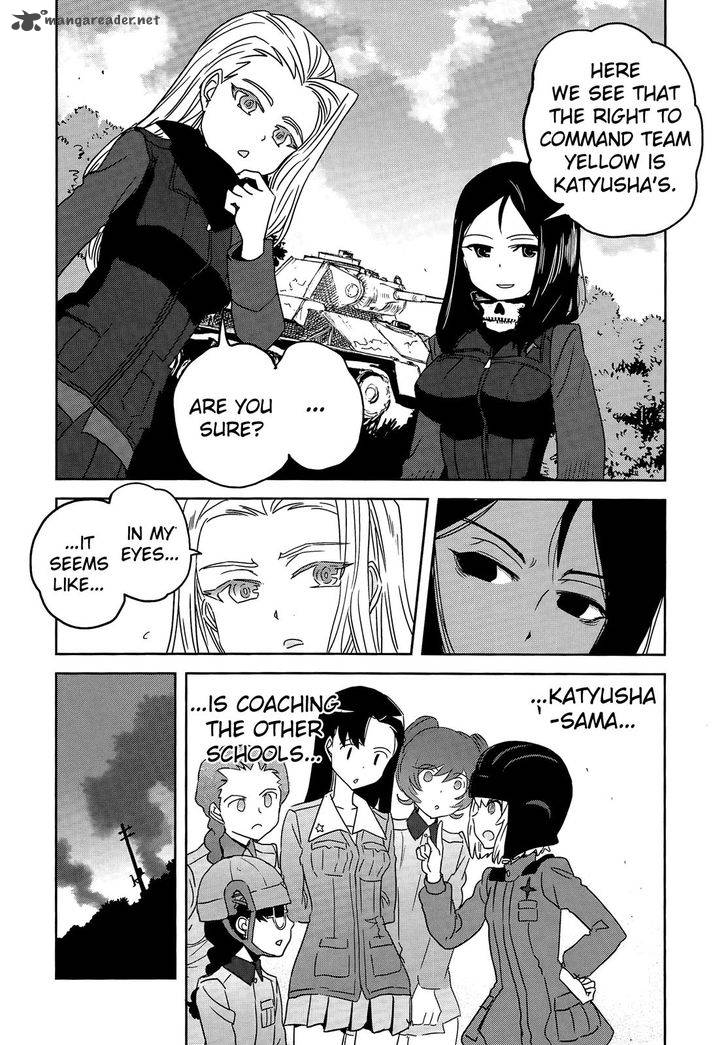 Girls Panzer Ribbon No Musha Chapter 36 Page 25