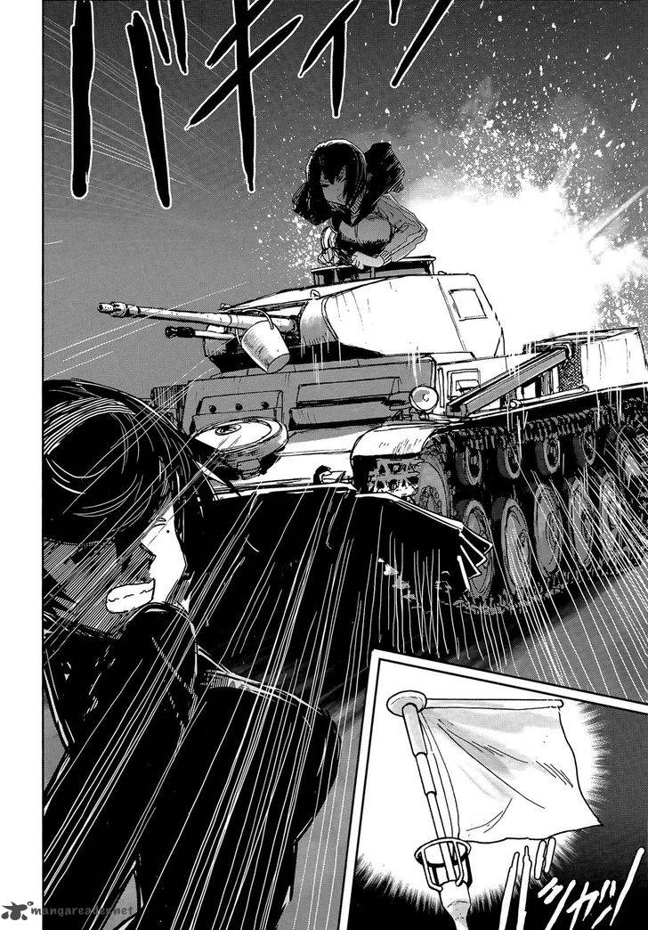 Girls Panzer Ribbon No Musha Chapter 36 Page 34