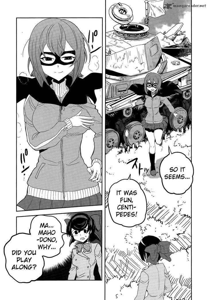 Girls Panzer Ribbon No Musha Chapter 36 Page 37