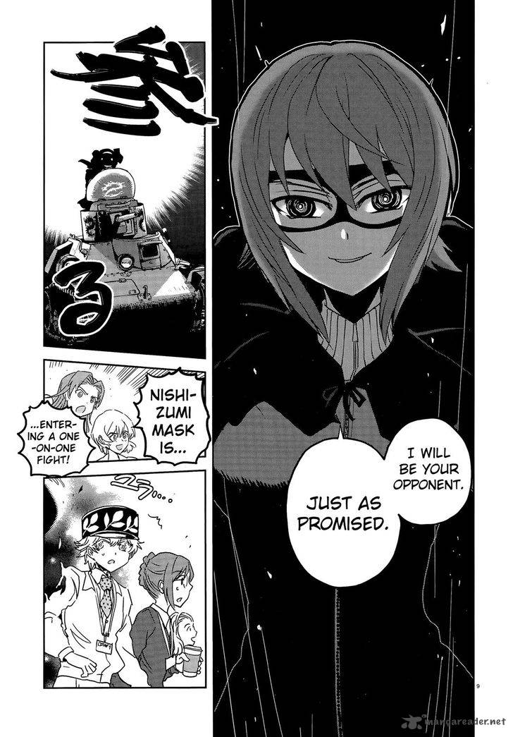 Girls Panzer Ribbon No Musha Chapter 36 Page 8