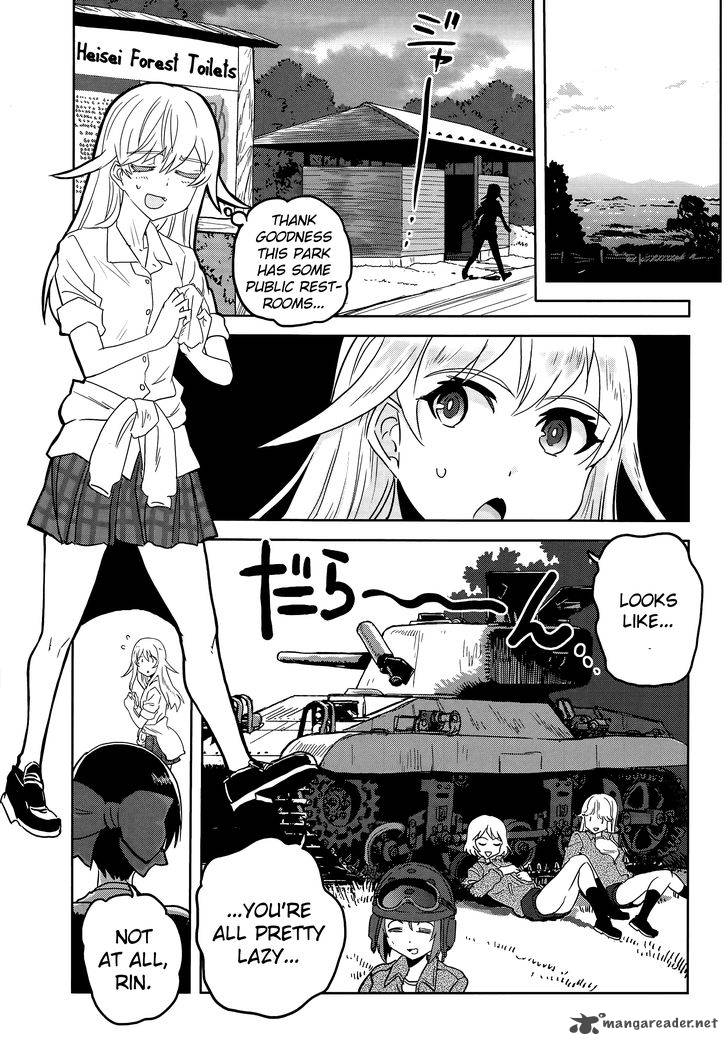 Girls Panzer Ribbon No Musha Chapter 37 Page 10