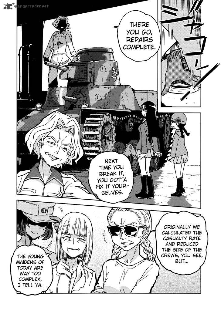 Girls Panzer Ribbon No Musha Chapter 37 Page 15