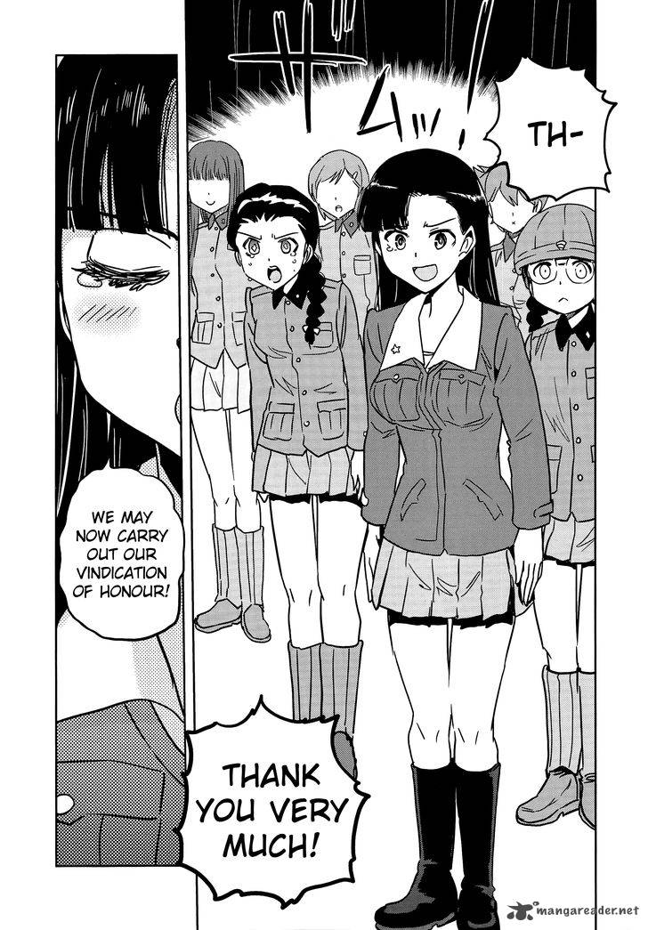 Girls Panzer Ribbon No Musha Chapter 37 Page 16