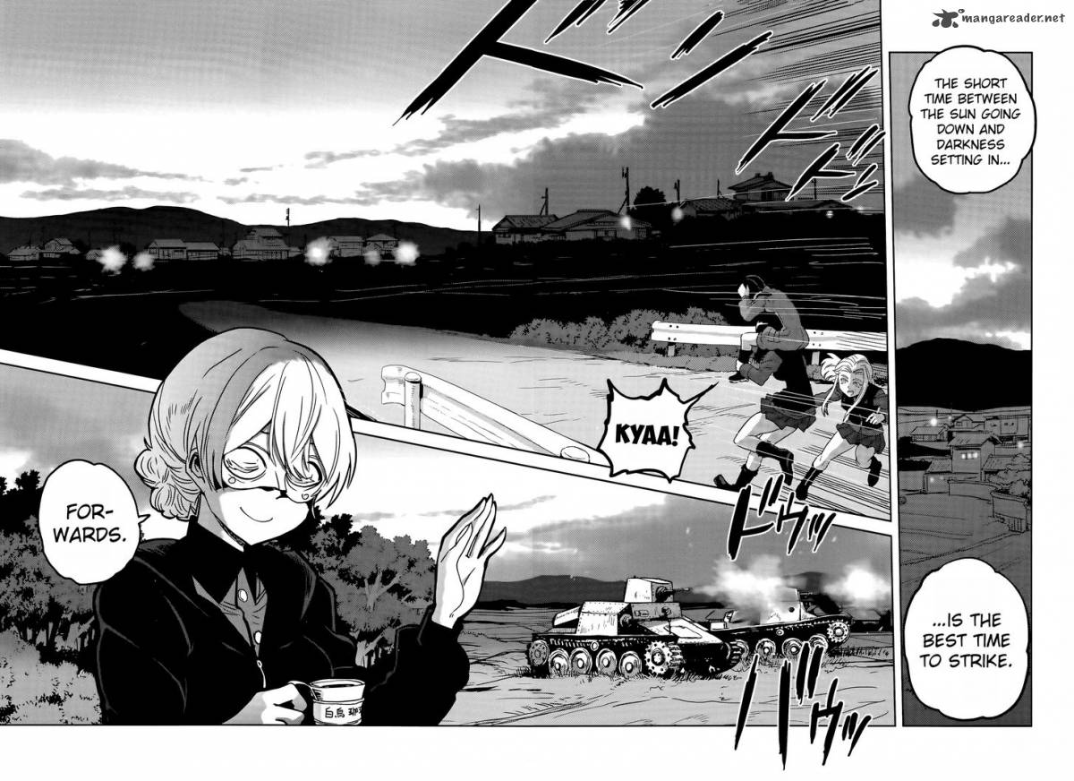 Girls Panzer Ribbon No Musha Chapter 37 Page 19