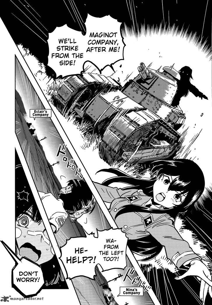 Girls Panzer Ribbon No Musha Chapter 37 Page 28