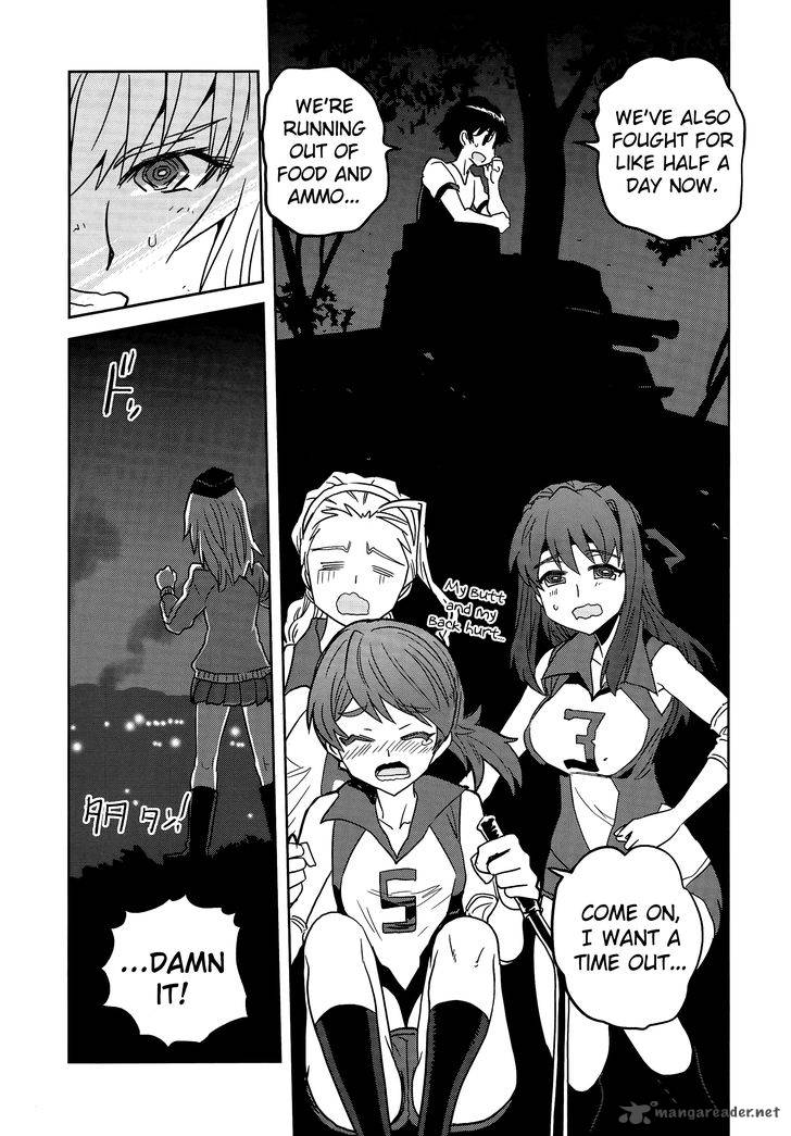 Girls Panzer Ribbon No Musha Chapter 37 Page 33