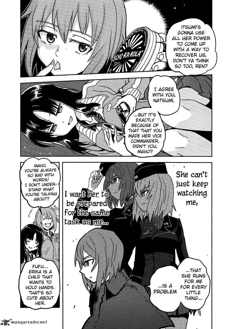 Girls Panzer Ribbon No Musha Chapter 37 Page 37