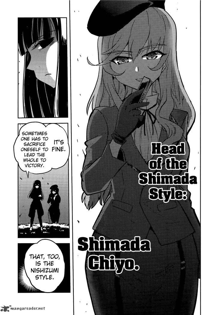 Girls Panzer Ribbon No Musha Chapter 37 Page 8