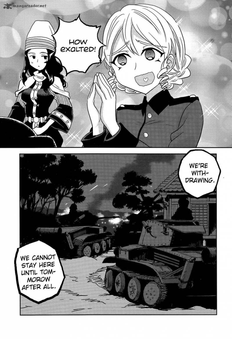 Girls Panzer Ribbon No Musha Chapter 38 Page 19