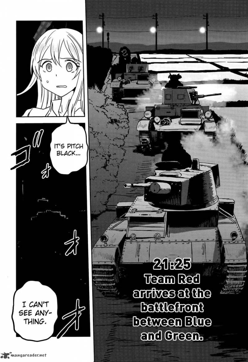 Girls Panzer Ribbon No Musha Chapter 38 Page 24