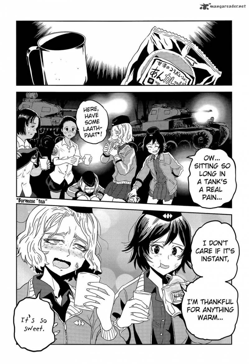 Girls Panzer Ribbon No Musha Chapter 38 Page 3