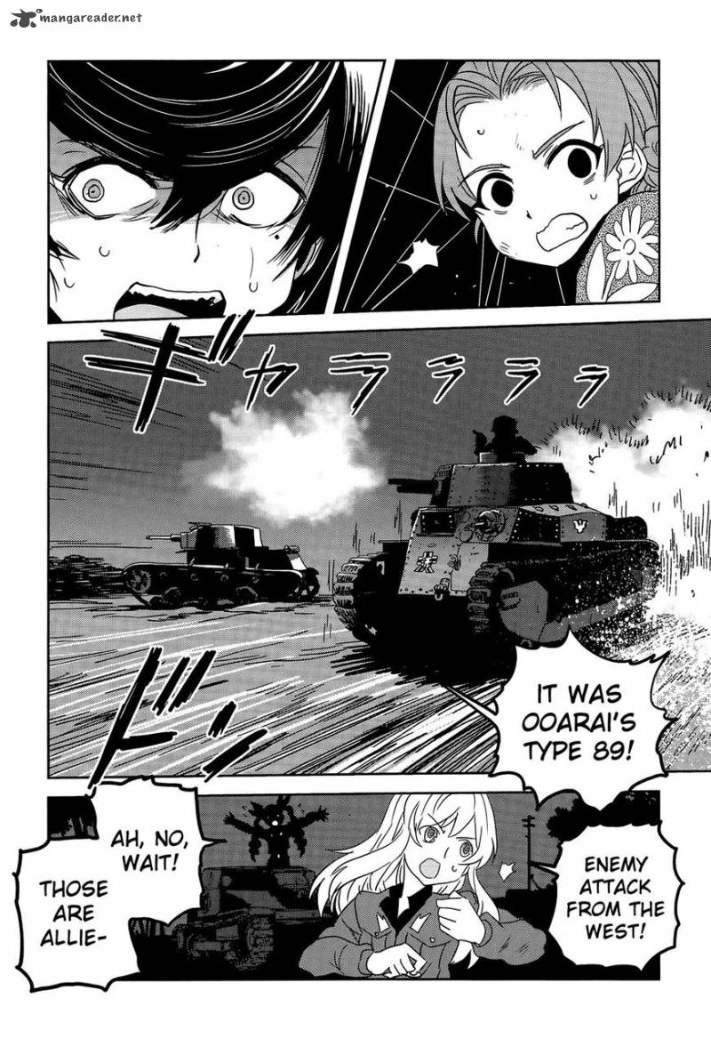 Girls Panzer Ribbon No Musha Chapter 38 Page 32