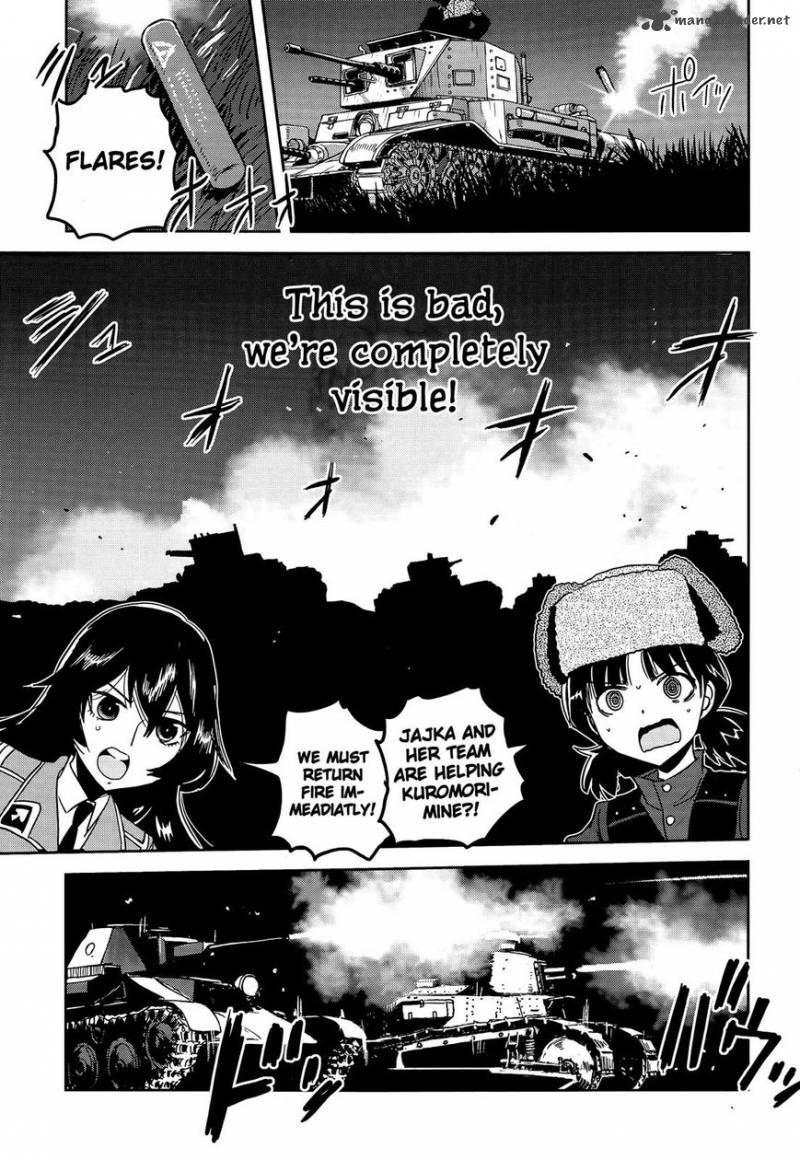 Girls Panzer Ribbon No Musha Chapter 38 Page 33