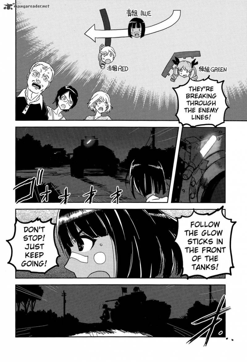 Girls Panzer Ribbon No Musha Chapter 38 Page 38