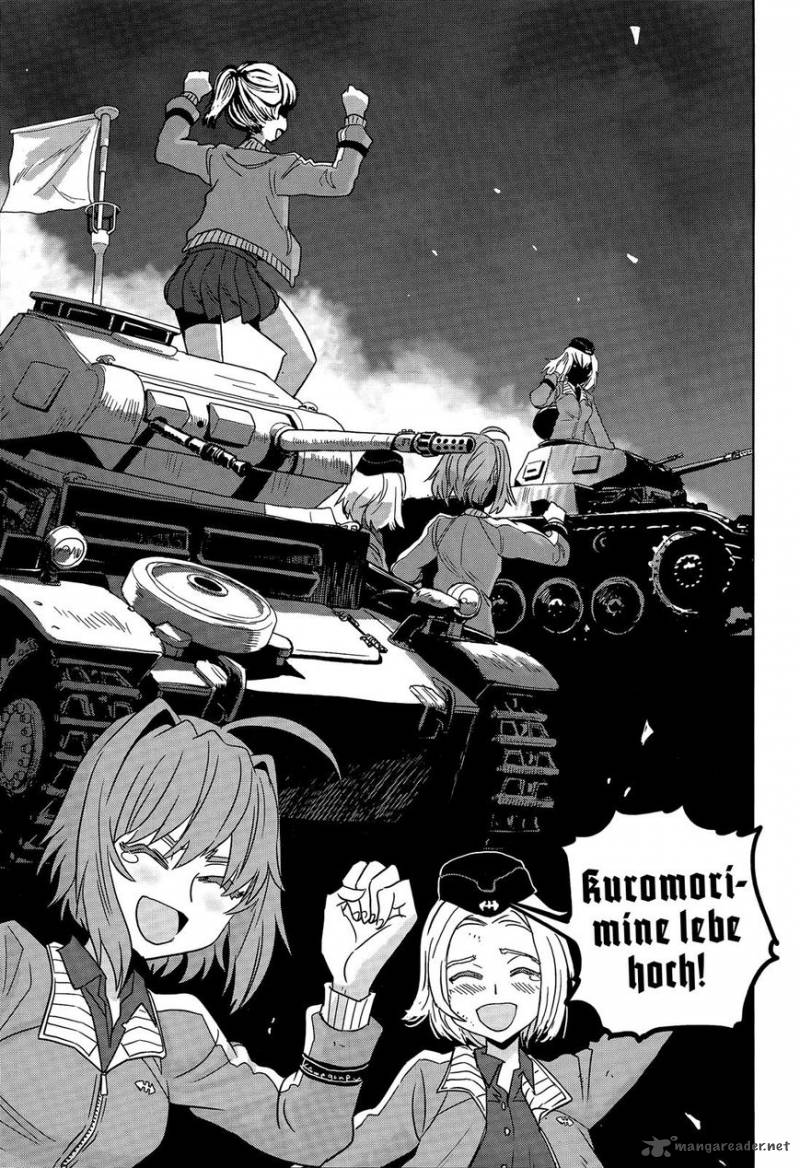 Girls Panzer Ribbon No Musha Chapter 38 Page 39