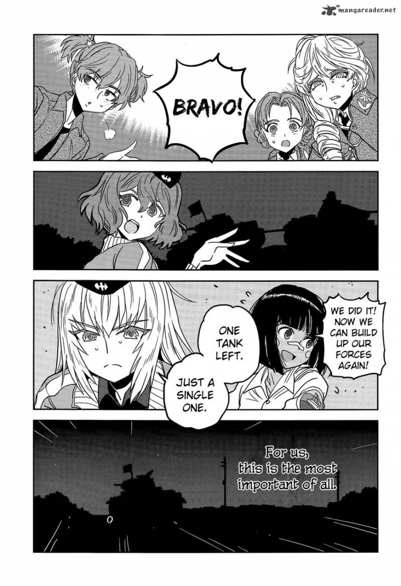 Girls Panzer Ribbon No Musha Chapter 38 Page 41