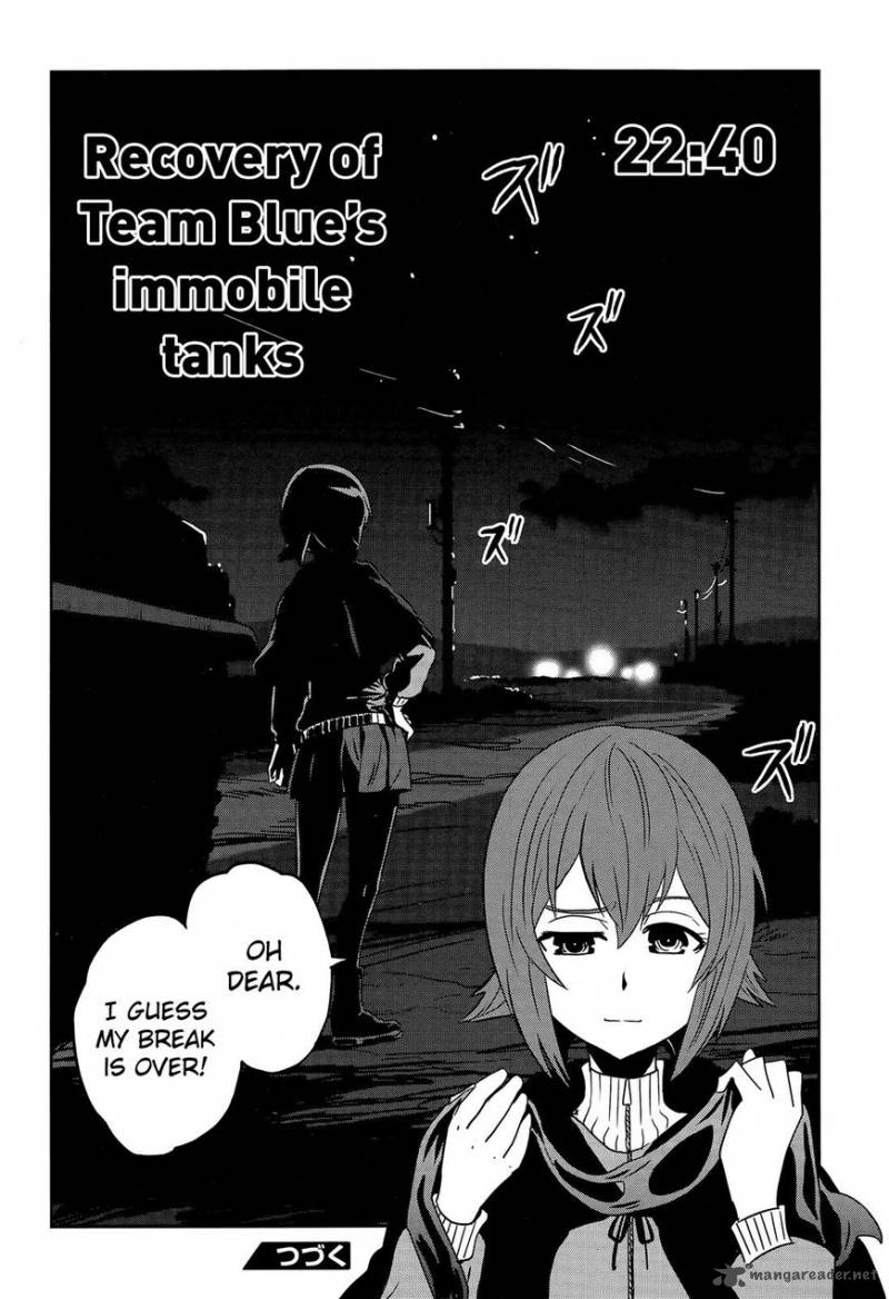 Girls Panzer Ribbon No Musha Chapter 38 Page 42