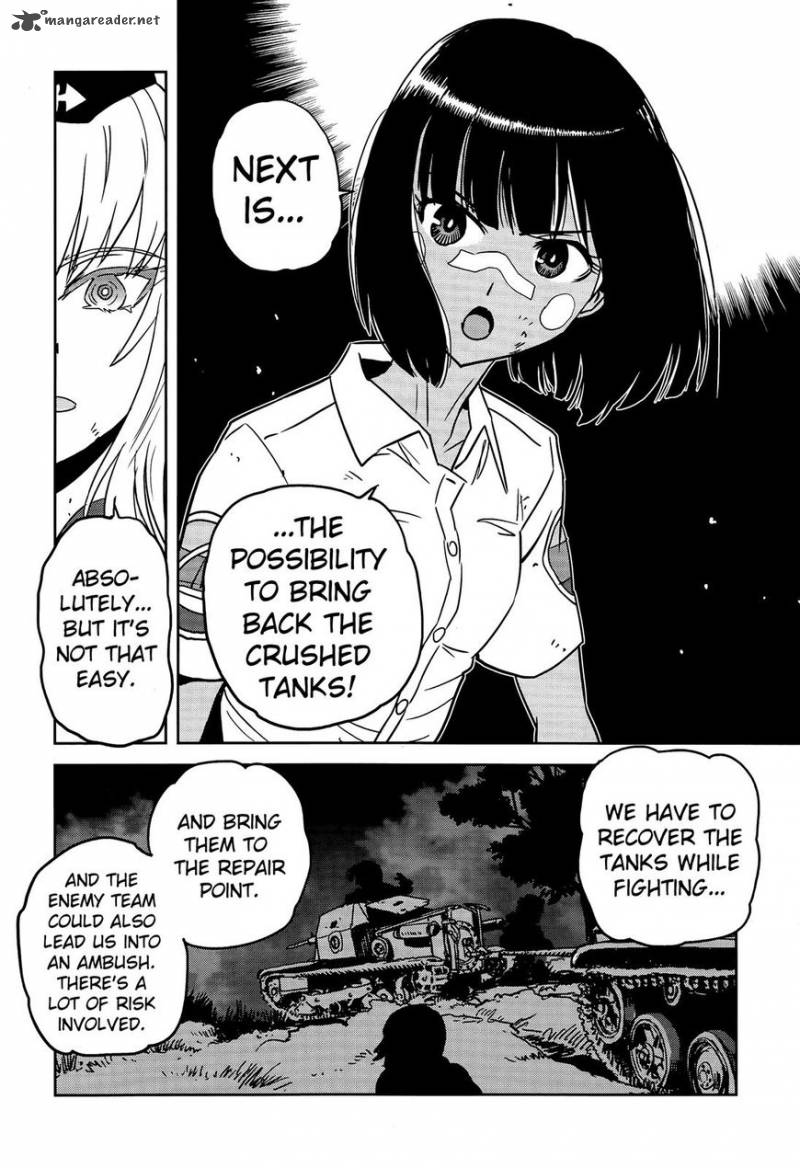 Girls Panzer Ribbon No Musha Chapter 38 Page 8