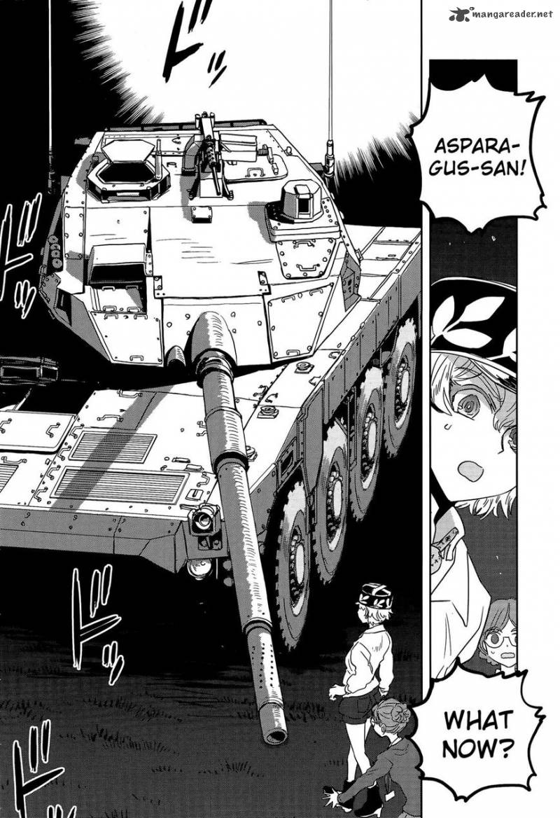 Girls Panzer Ribbon No Musha Chapter 39 Page 12