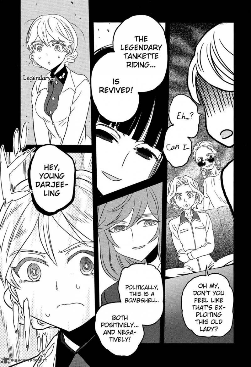 Girls Panzer Ribbon No Musha Chapter 39 Page 21