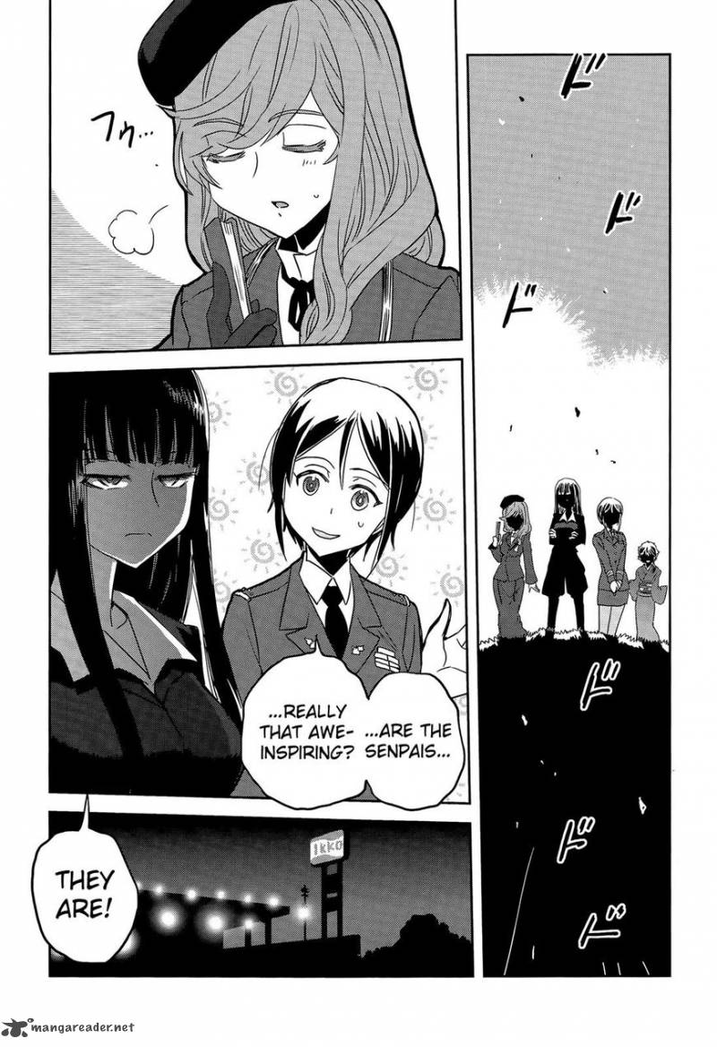 Girls Panzer Ribbon No Musha Chapter 39 Page 23