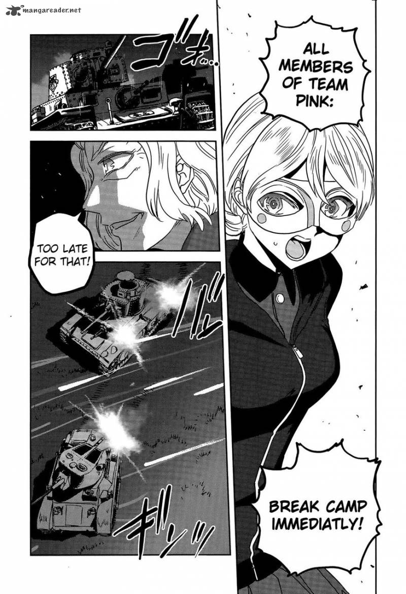 Girls Panzer Ribbon No Musha Chapter 39 Page 35