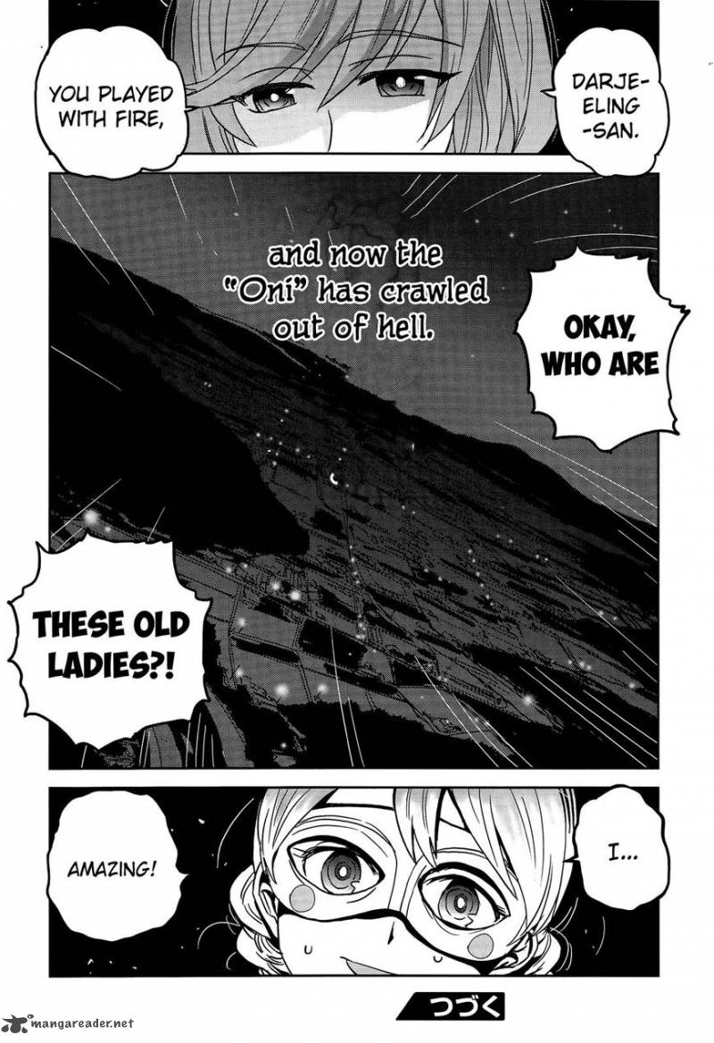 Girls Panzer Ribbon No Musha Chapter 39 Page 39