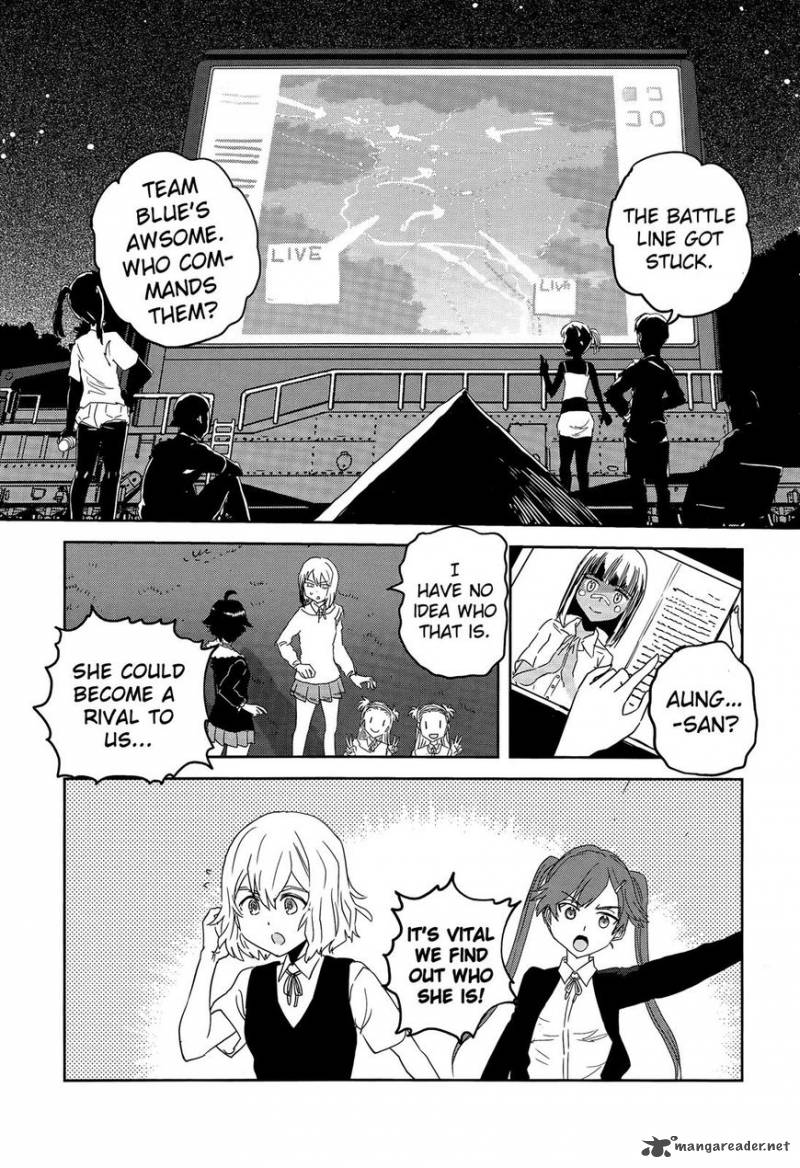 Girls Panzer Ribbon No Musha Chapter 39 Page 9