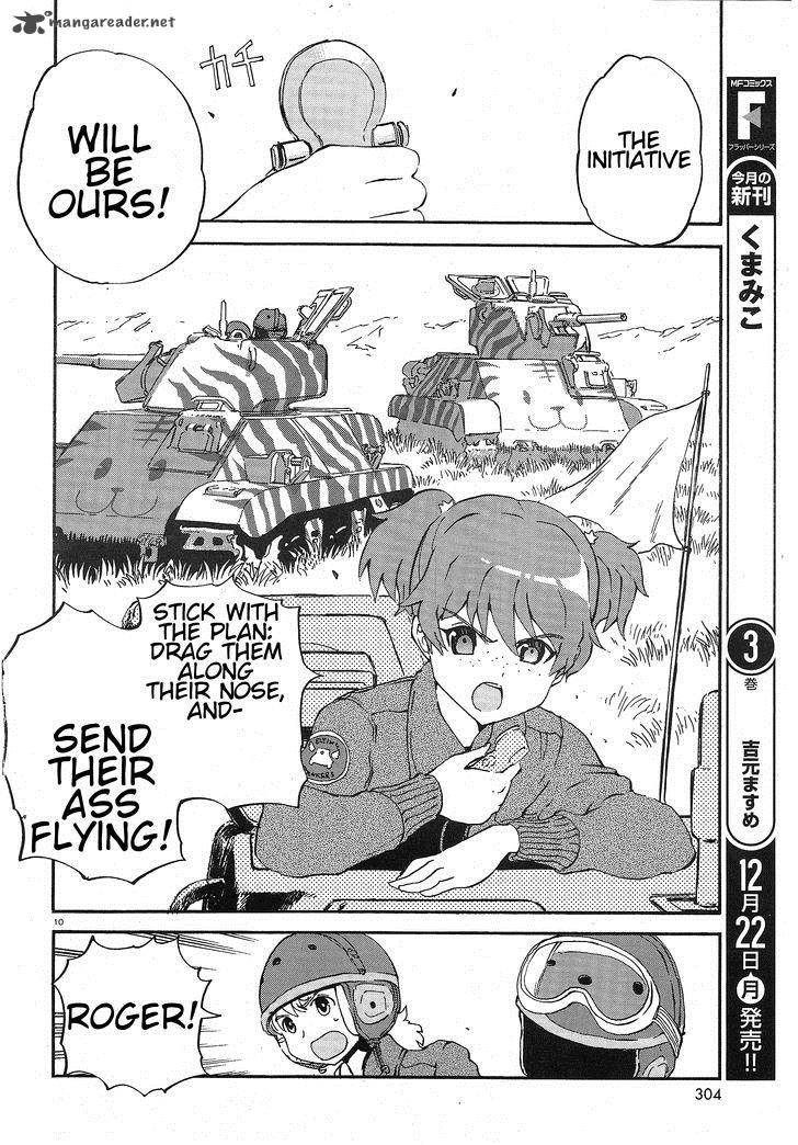 Girls Panzer Ribbon No Musha Chapter 4 Page 10