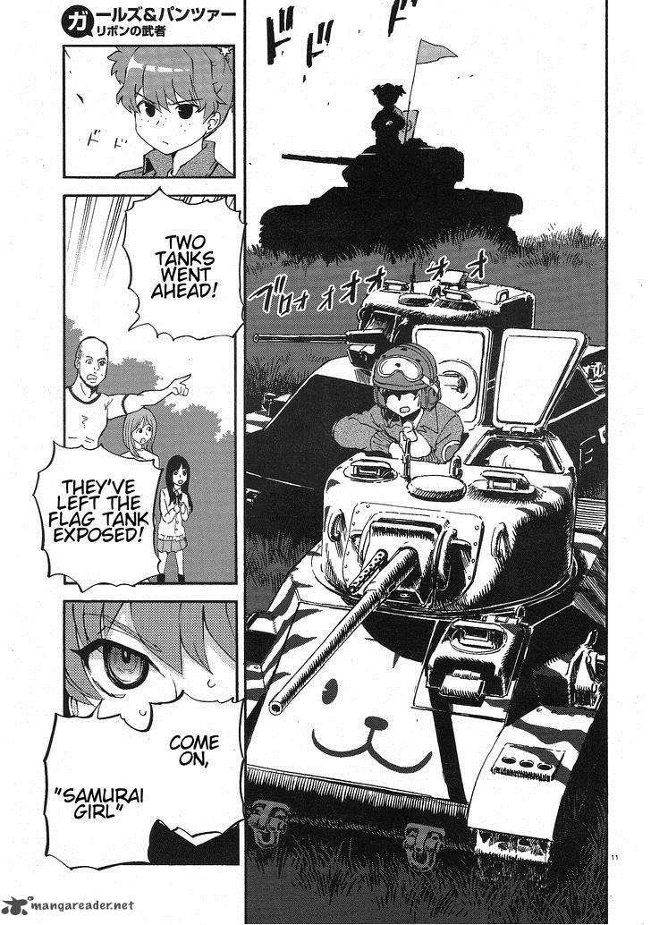 Girls Panzer Ribbon No Musha Chapter 4 Page 11