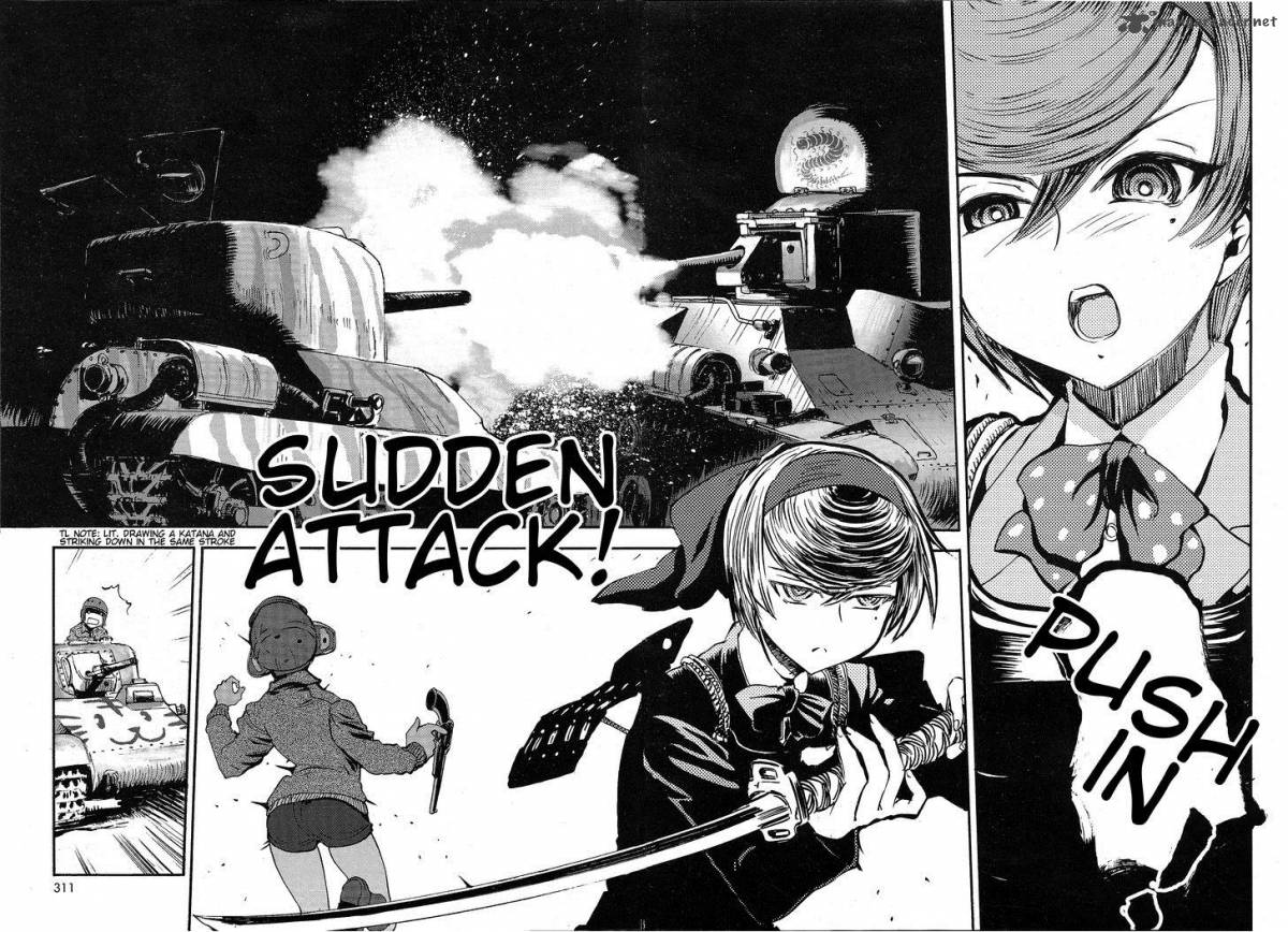 Girls Panzer Ribbon No Musha Chapter 4 Page 16