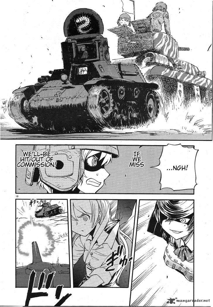 Girls Panzer Ribbon No Musha Chapter 4 Page 17