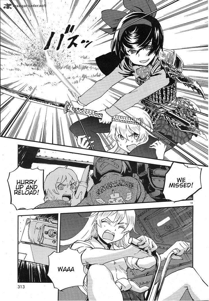 Girls Panzer Ribbon No Musha Chapter 4 Page 18