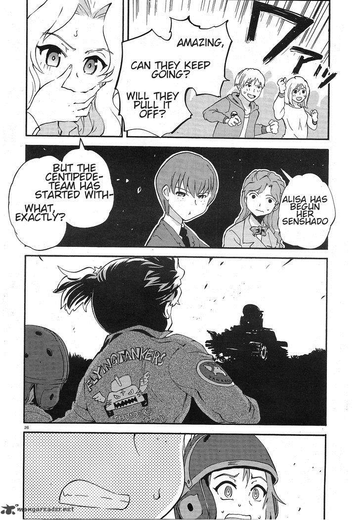 Girls Panzer Ribbon No Musha Chapter 4 Page 25