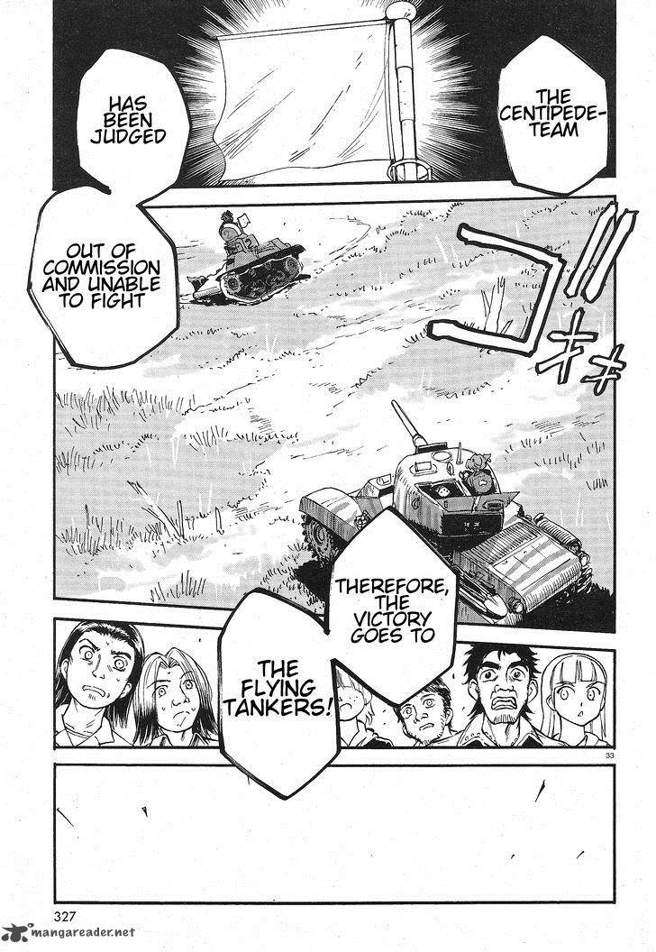 Girls Panzer Ribbon No Musha Chapter 4 Page 31