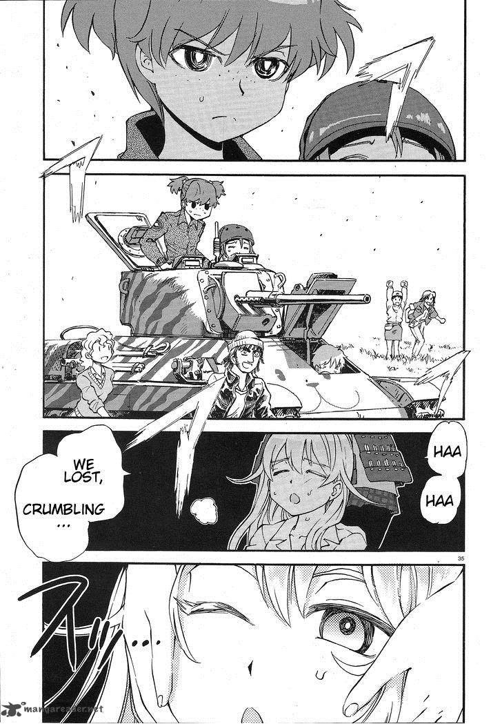 Girls Panzer Ribbon No Musha Chapter 4 Page 33