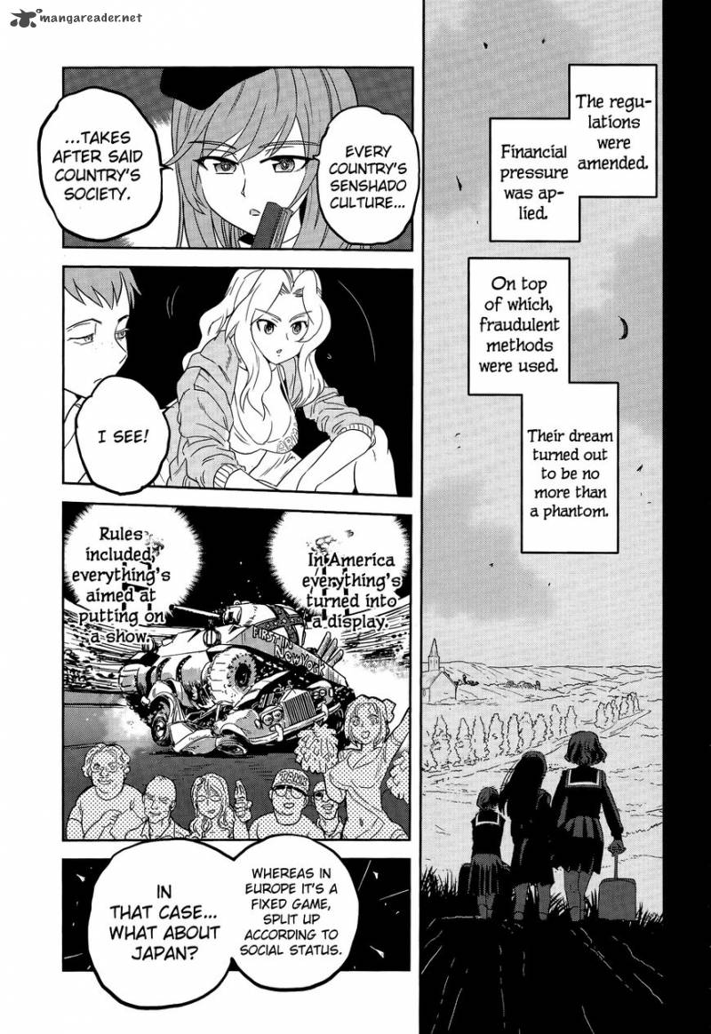Girls Panzer Ribbon No Musha Chapter 40 Page 15