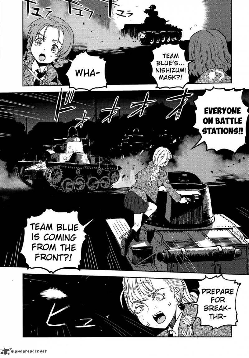 Girls Panzer Ribbon No Musha Chapter 40 Page 25