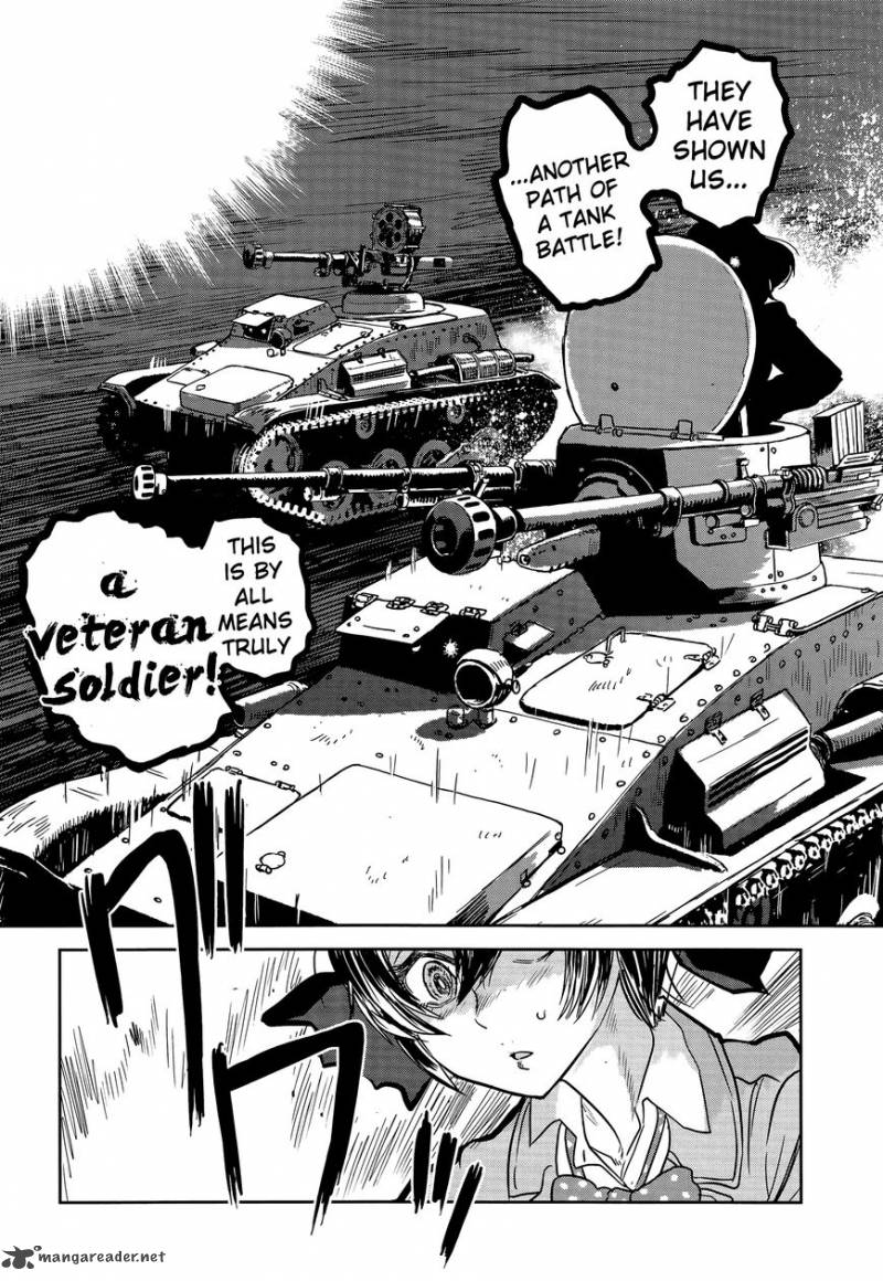 Girls Panzer Ribbon No Musha Chapter 40 Page 28