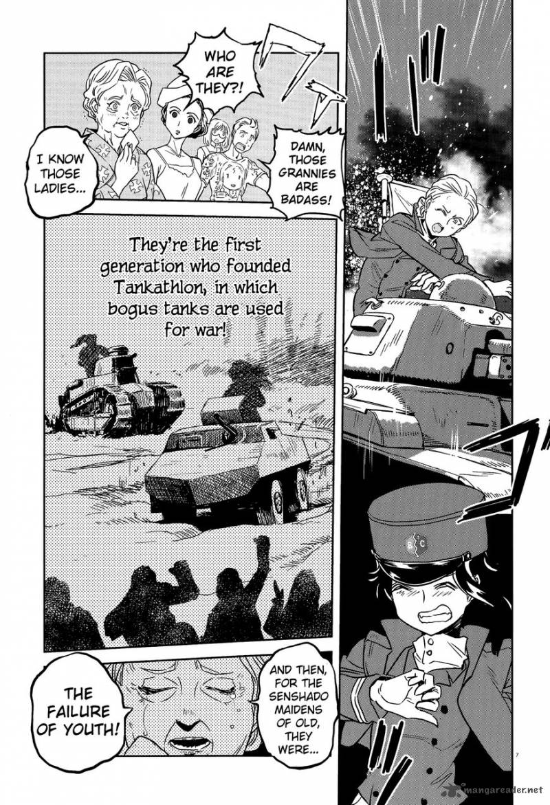 Girls Panzer Ribbon No Musha Chapter 40 Page 7