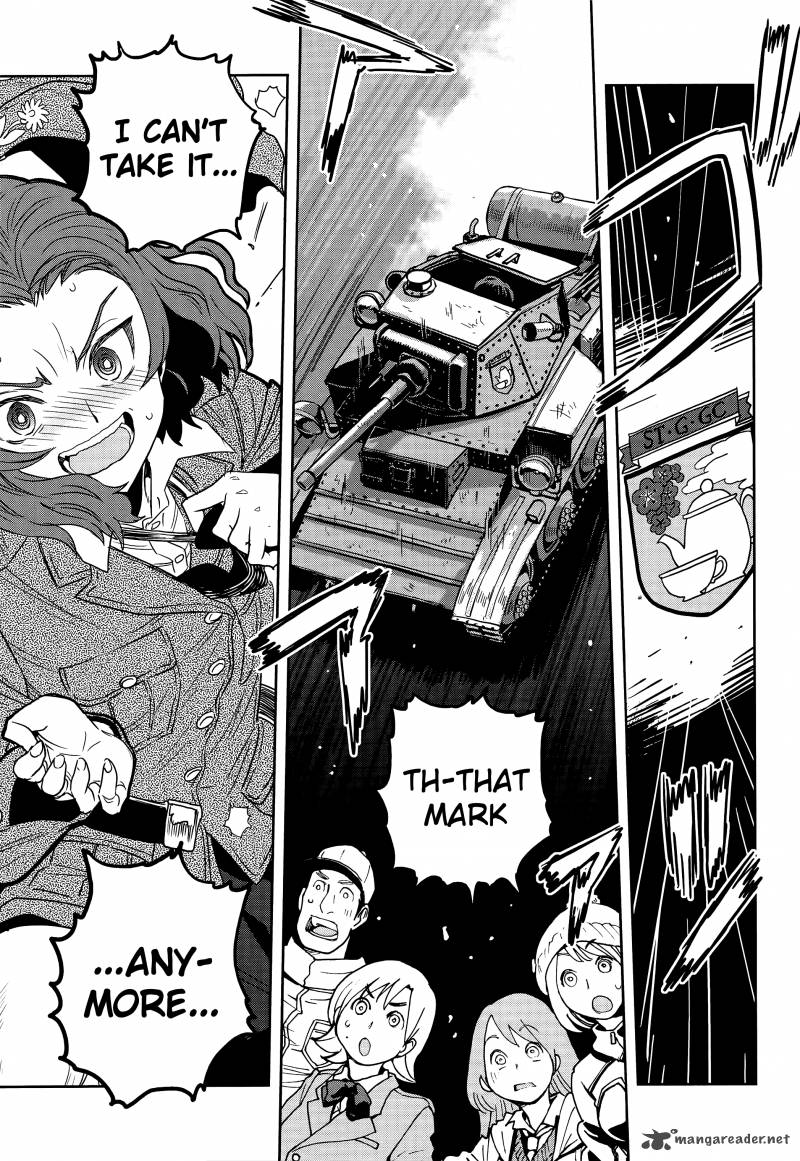 Girls Panzer Ribbon No Musha Chapter 41 Page 12
