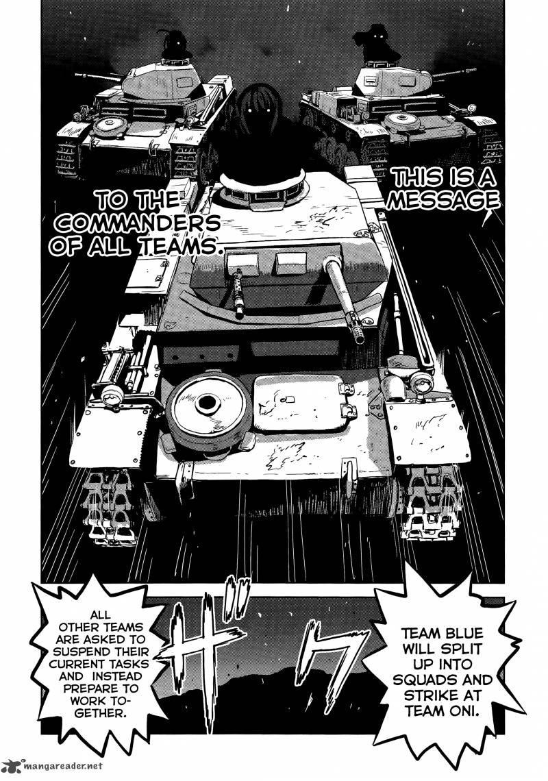 Girls Panzer Ribbon No Musha Chapter 41 Page 17