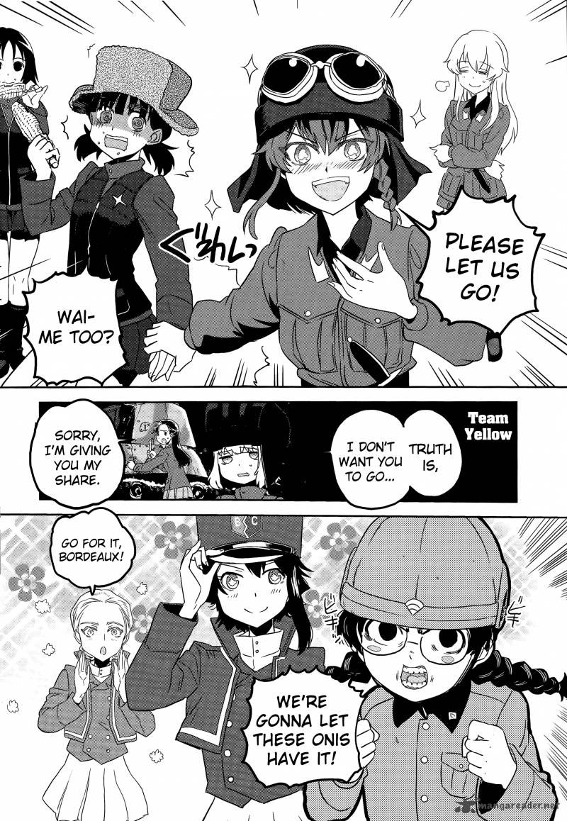 Girls Panzer Ribbon No Musha Chapter 41 Page 19