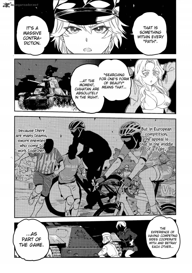 Girls Panzer Ribbon No Musha Chapter 41 Page 25