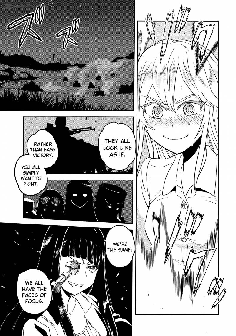Girls Panzer Ribbon No Musha Chapter 41 Page 36