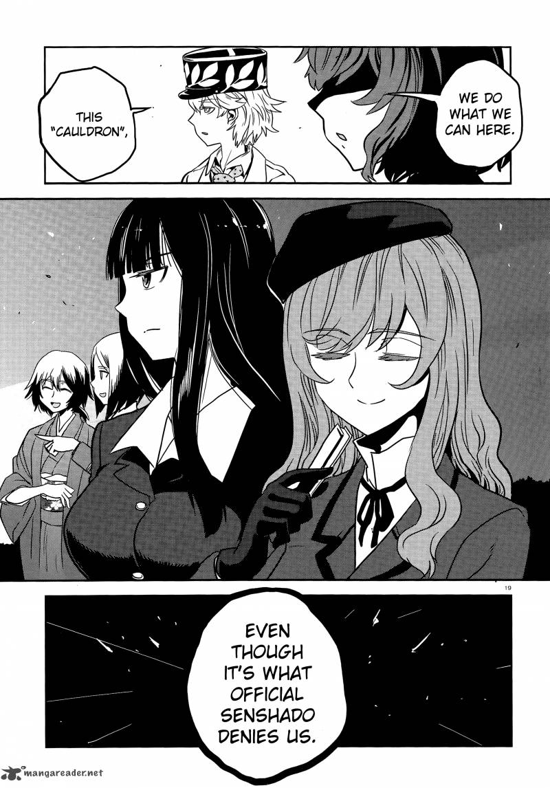 Girls Panzer Ribbon No Musha Chapter 42 Page 18